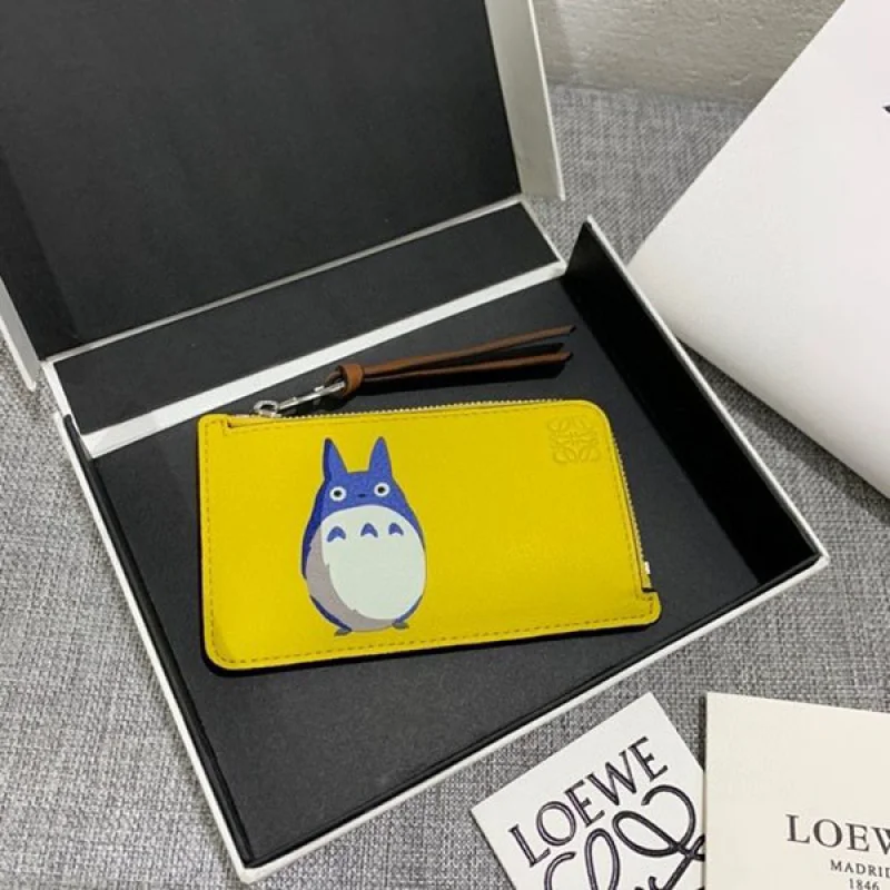 ★日本!!人気!ロエベ★トトロダストバニー コイン カードホルダー 偽物 lot32026