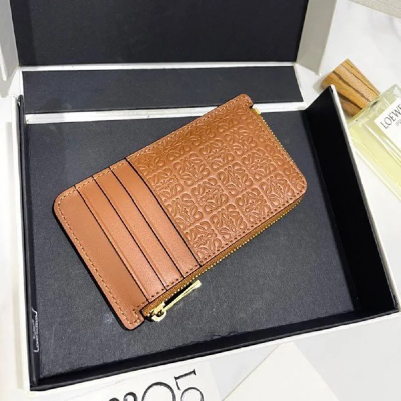 超話題!ロエベ リピート ロゴ コイン カードホルダー 偽物 lot79595