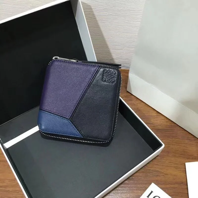 日本未入荷 ロエベ◇パズル◇ラウンドジップ二つ折り財布 コピー loy17840