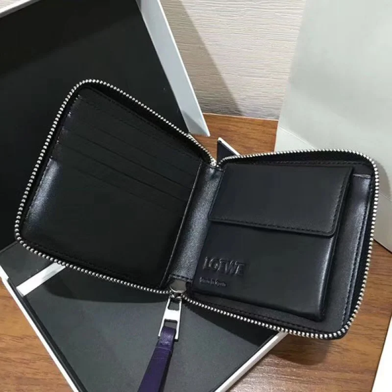日本未入荷 ロエベ◇パズル◇ラウンドジップ二つ折り財布 コピー loy17840