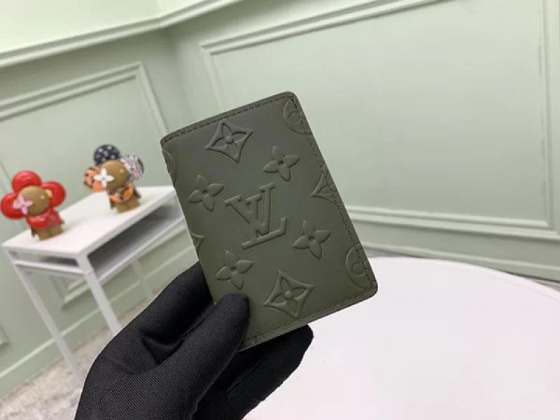 21AW ルイヴィトン 財布 偽物 名刺入れ カードケース パスケース ブラック LV20220