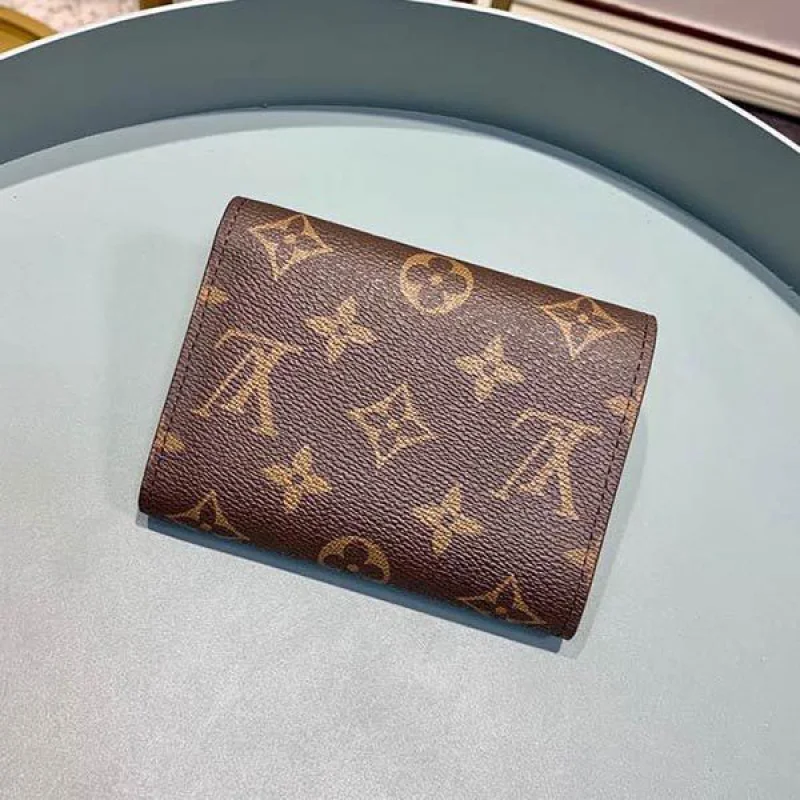 ルイヴィトン 財布 偽物 ポルトフォイユ ヴィクトリーヌ ダミエ エベヌ ミニ財布LV20270