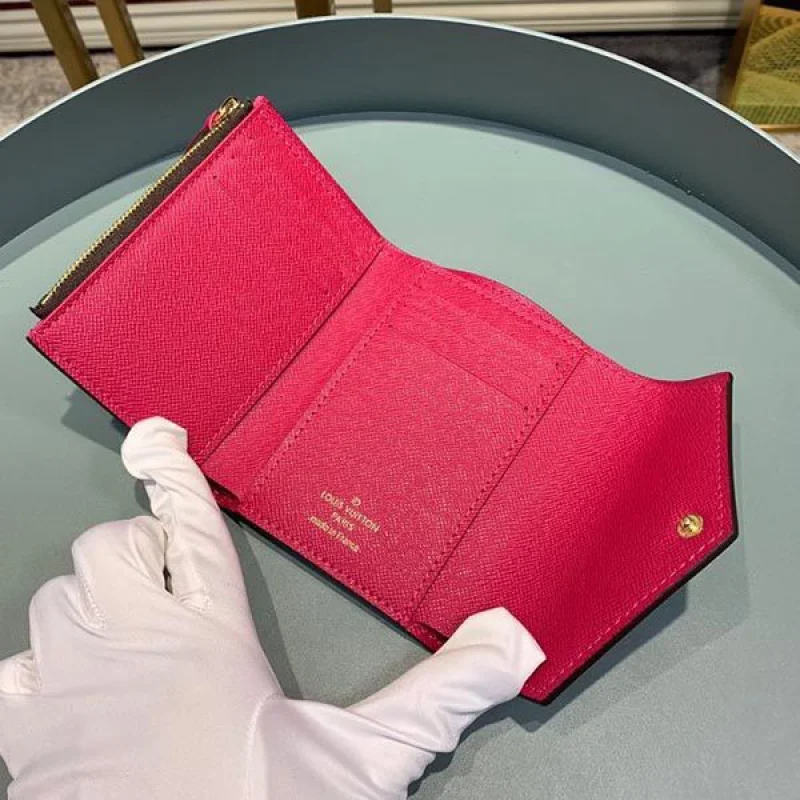 ルイヴィトン 財布 偽物 ポルトフォイユ ヴィクトリーヌ ダミエ エベヌ ミニ財布LV20275