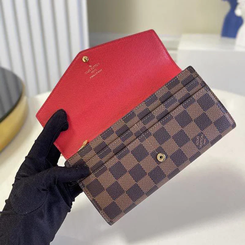 ラッピング無料 ルイヴィトン 財布 偽物 ポルトフォイユ・サラ LV20288