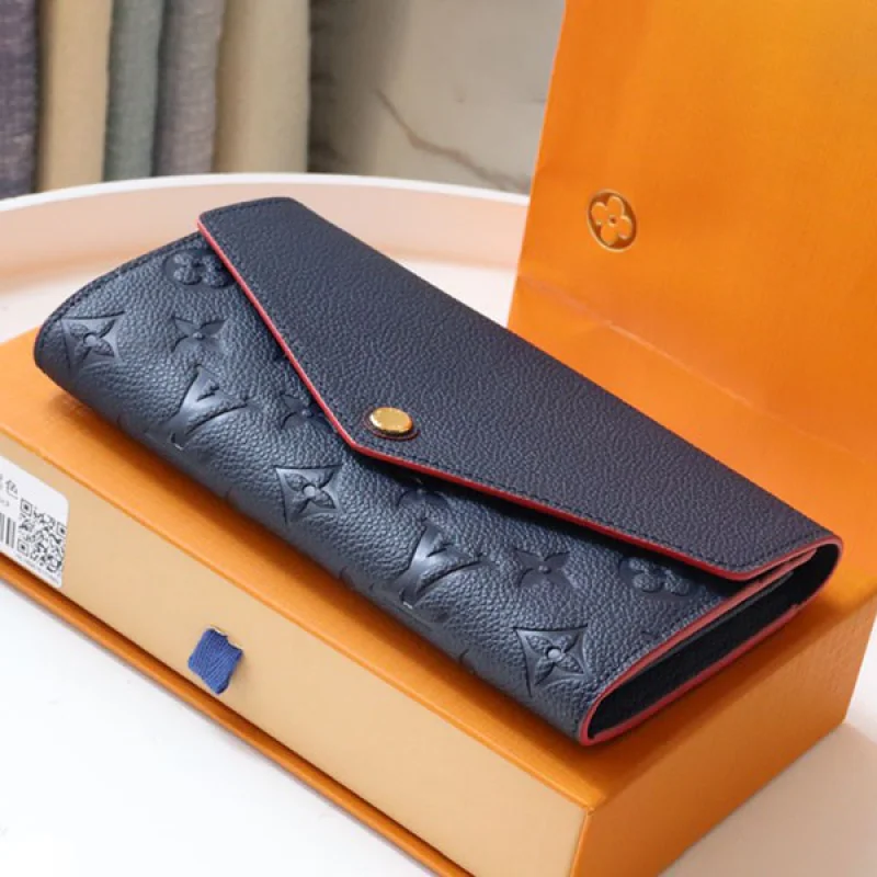 完売前に♪ ルイヴィトン 財布 偽物★ポルトフォイユ サラ ノワール M61182