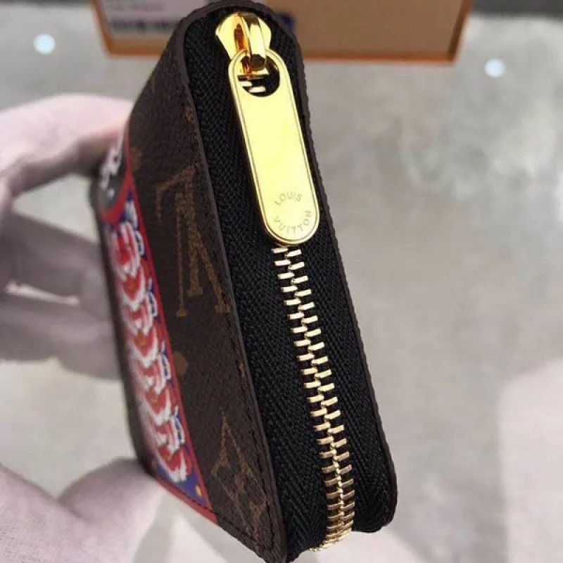 ルイヴィトン 財布 コピー ジッピー コインパース 山本寛斎コラボ モノグラム 歌舞伎 M62394