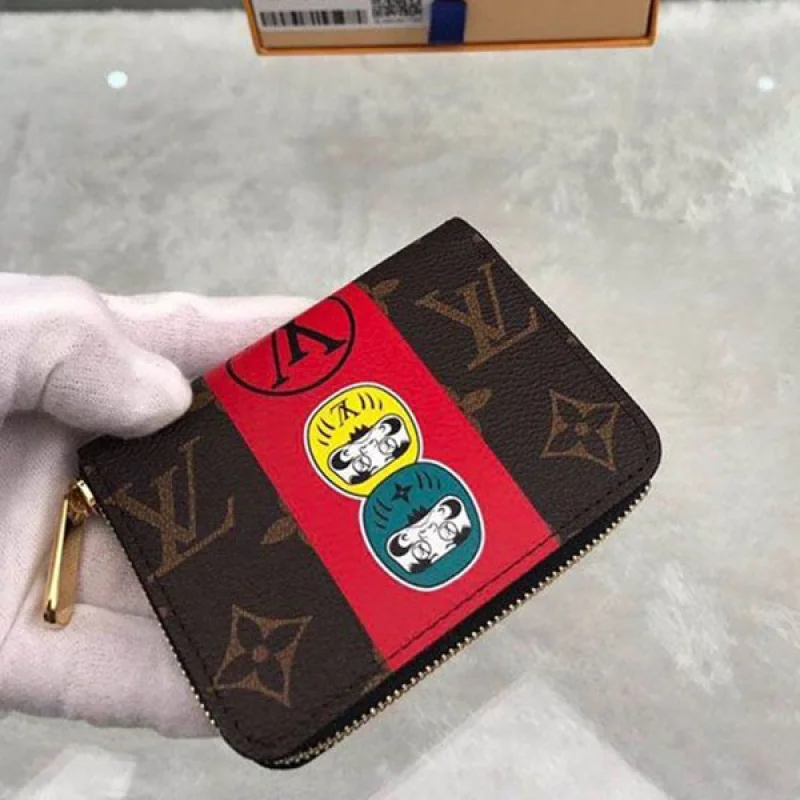 ルイヴィトン 財布 コピー ジッピー コインパース 山本寛斎コラボ モノグラム 歌舞伎 M62394