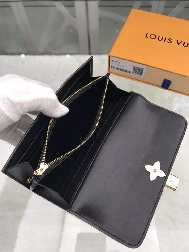 大人気 ルイヴィトン 財布 偽物 ポルトフォイユ フラワー モノグラム M62577