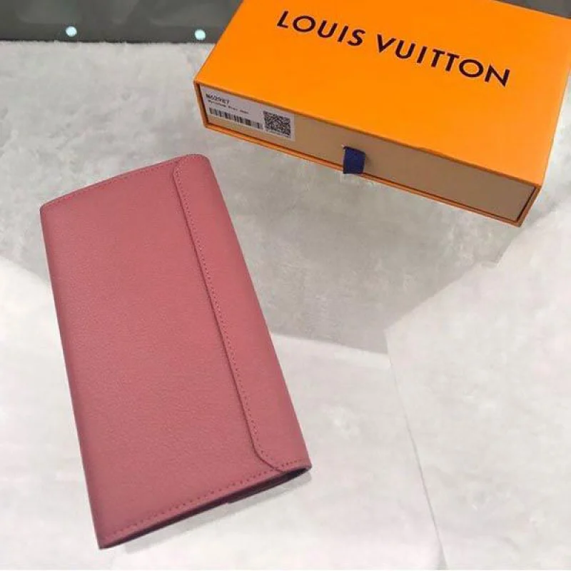 ルイヴィトン 長財布 コピー 折り財布 ピンク ポルトフォイユ マイロックミー すぐ届く M62987
