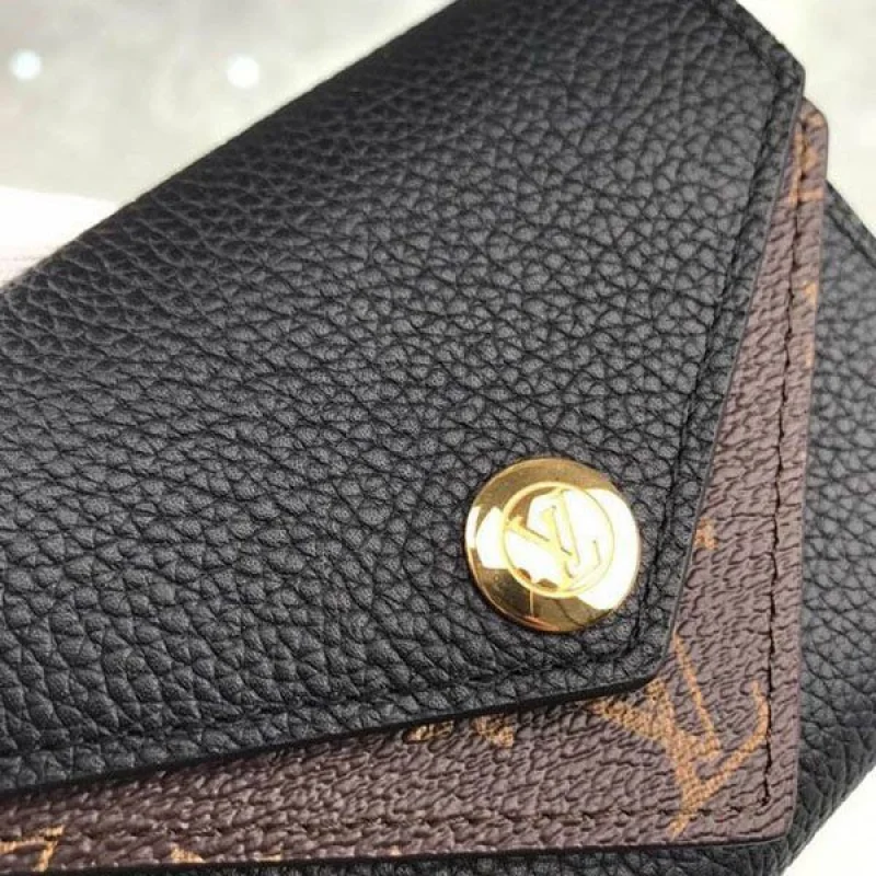 ★希少★ルイヴィトン 財布 偽物 モノグラム 折り財布 ダブルVコンパクトウォレット オシャレ M64420