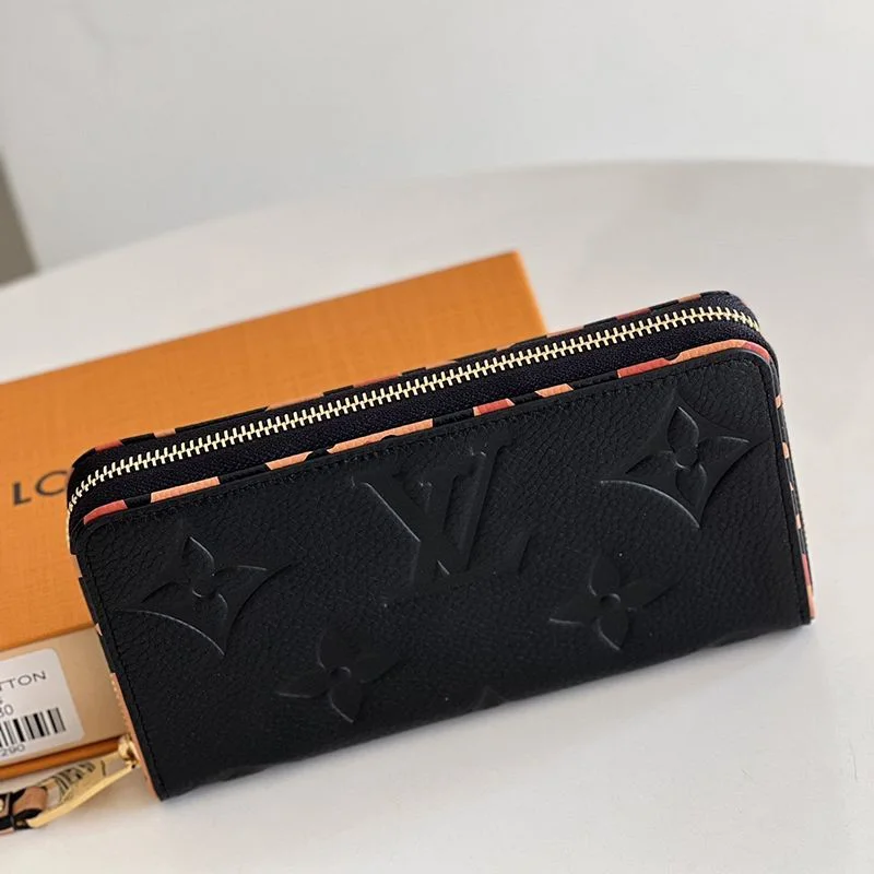 21FW ルイヴィトン ジッピーウォレット コピー ヒョウ柄 長財布 M80680