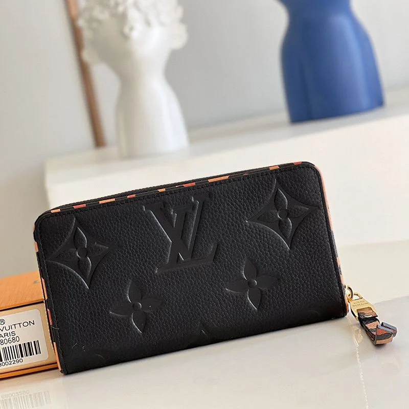 21FW ルイヴィトン ジッピーウォレット コピー ヒョウ柄 長財布 M80680