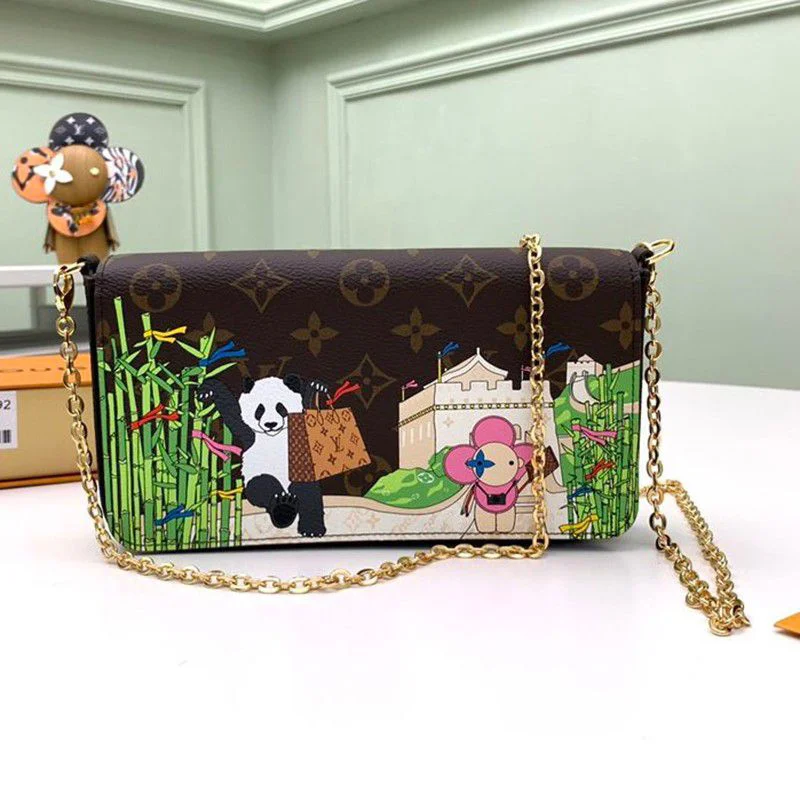 【限定☆日本未入】ルイヴィトン フェリシーポシェット コピー パンダ M80992