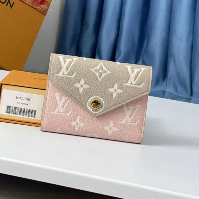 【すぐ届く】ルイヴィトン ポルトフォイユ・ヴィクトリーヌ コピー 2色 M81289