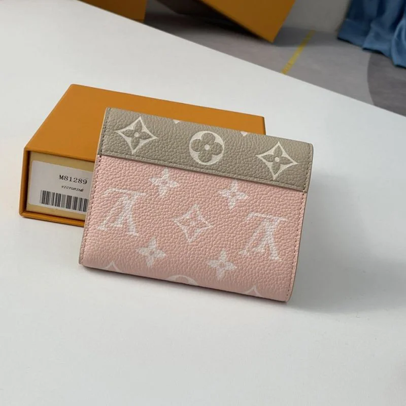 【すぐ届く】ルイヴィトン ポルトフォイユ・ヴィクトリーヌ コピー 2色 M81289
