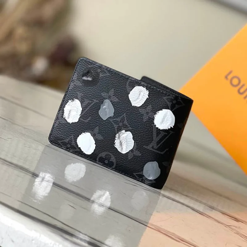 ルイヴィトン新作■LV × YK ポルトフォイユ・ミュルティプル コピー 二つ折り財布 M81931