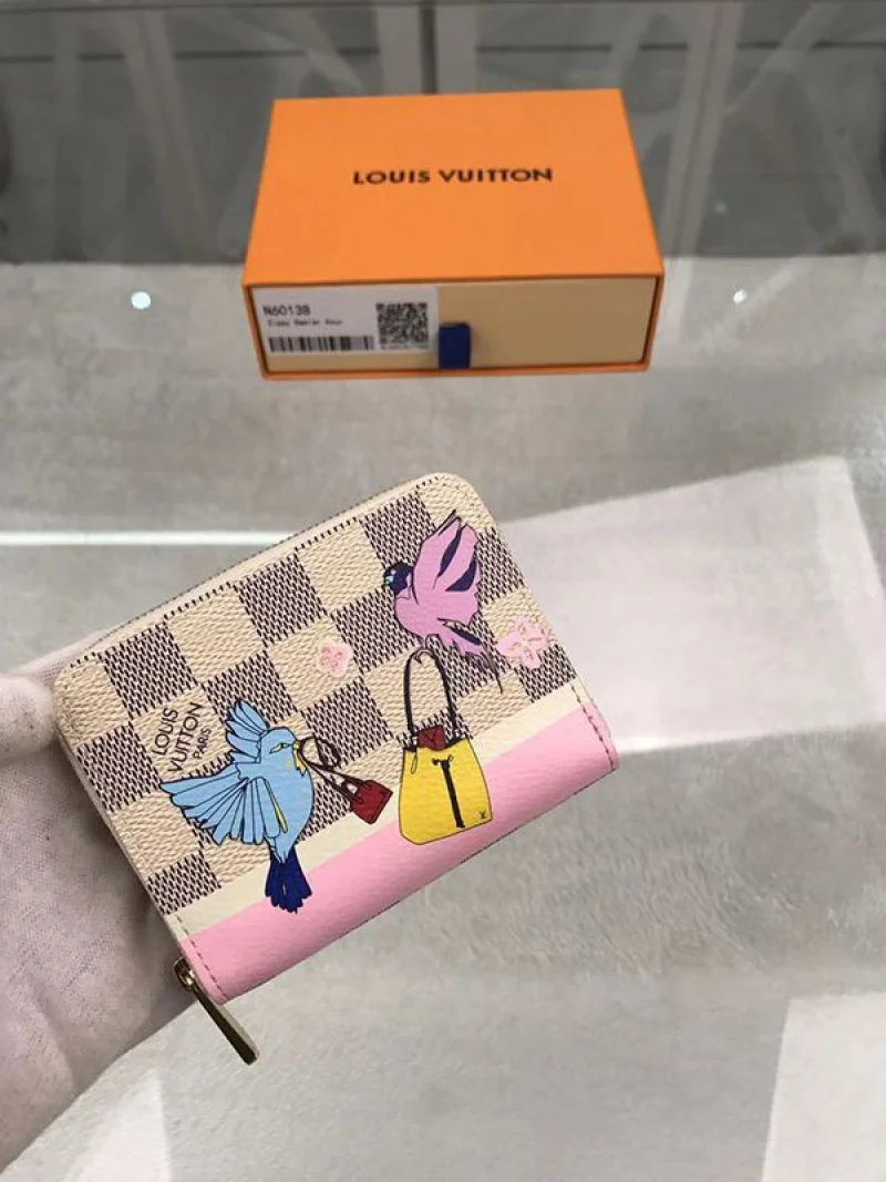 送料込★ルイヴィトン 財布 コピー★ダミエ ジッピー・コインパース N60138