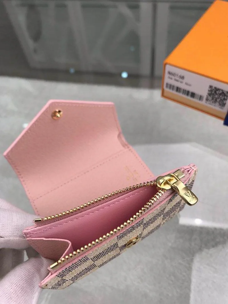 日本未入荷★ルイヴィトン 財布 コピー 折り財布 ポルトフォイユ・ゾエ ダミエ N60168