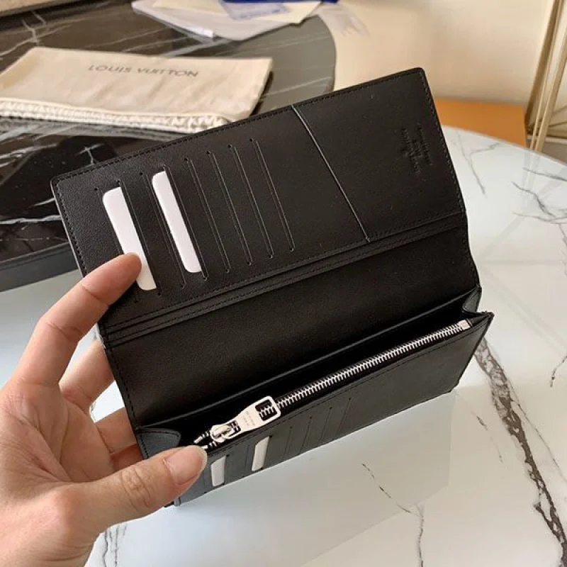 ルイヴィトン 長財布 偽物 ポルトフォイユ ブラザ ダミエアンフィニ N63010