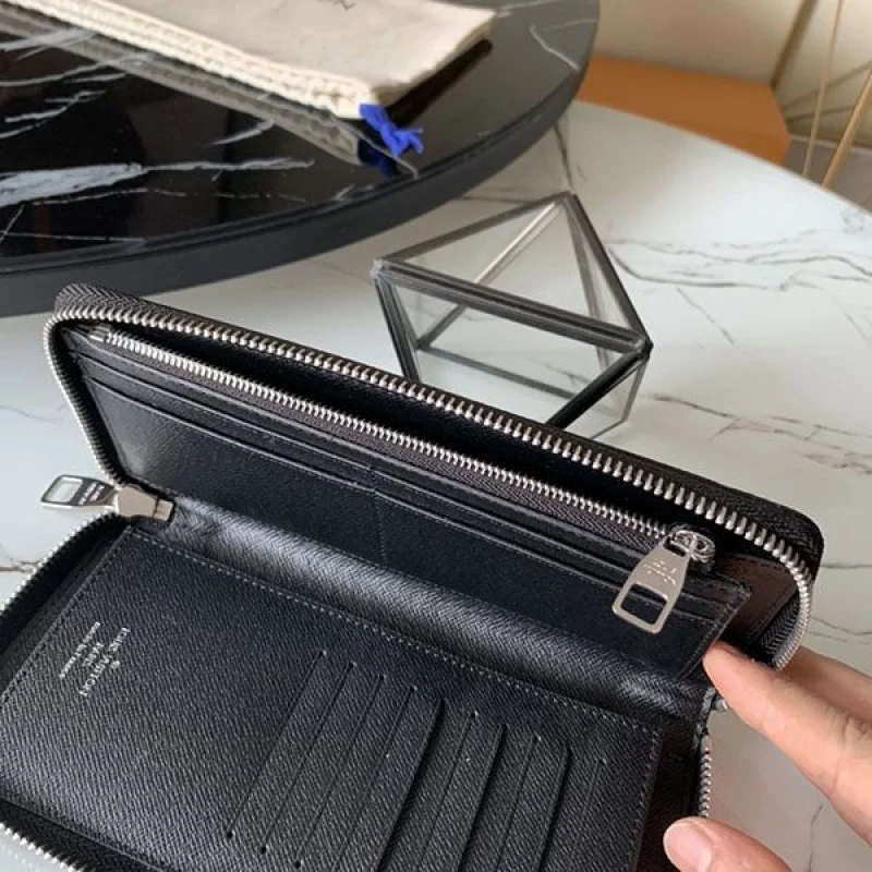 ルイヴィトン 長財布 コピー ダミエ ジッピー ウォレット偽物 N63095