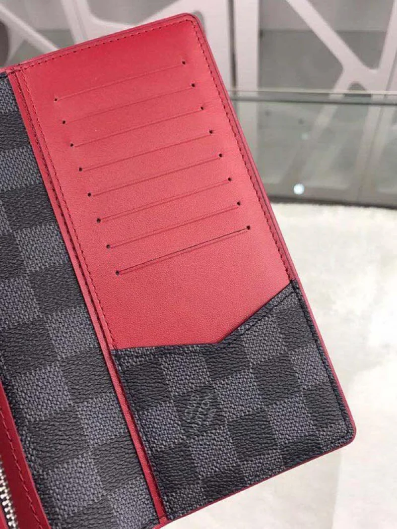 新作 ルイヴィトン 財布 コピー レザー ダミエ キャンバス ロゴ N63254