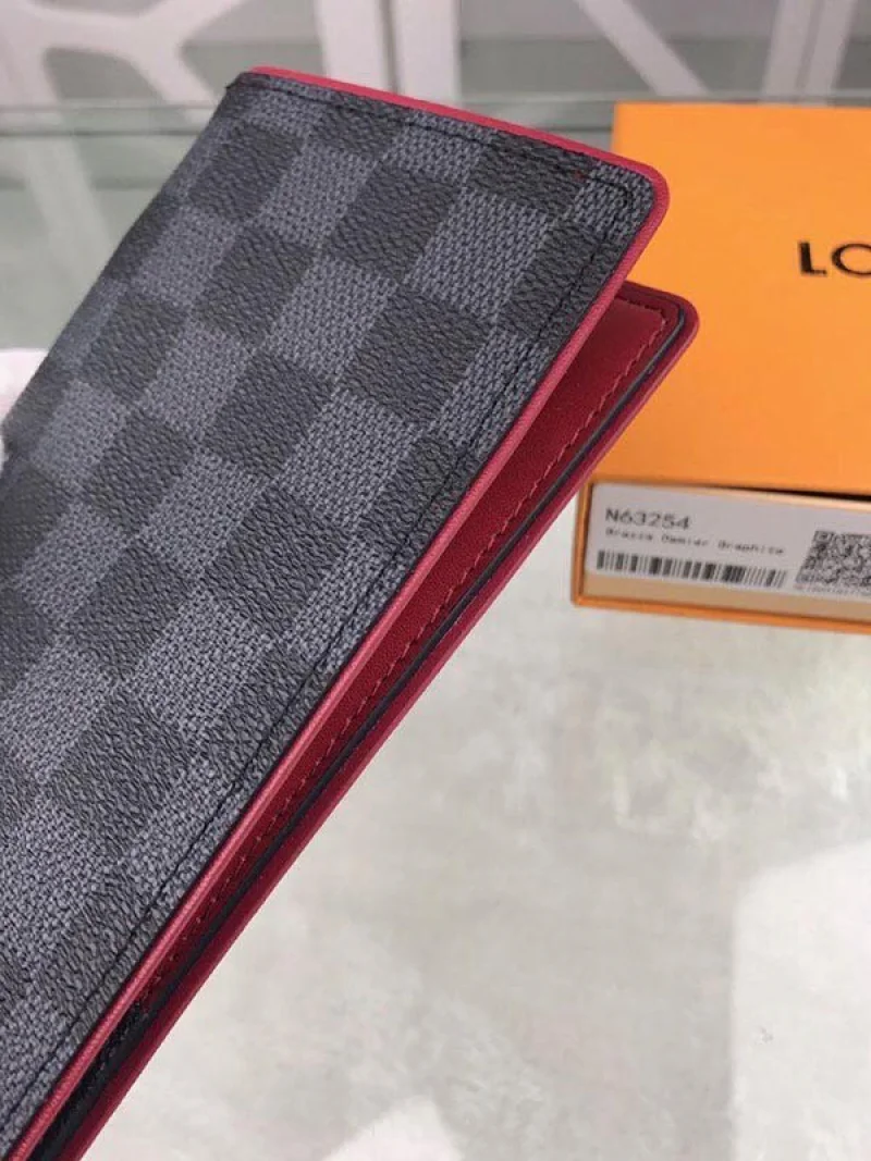 新作 ルイヴィトン 財布 コピー レザー ダミエ キャンバス ロゴ N63254