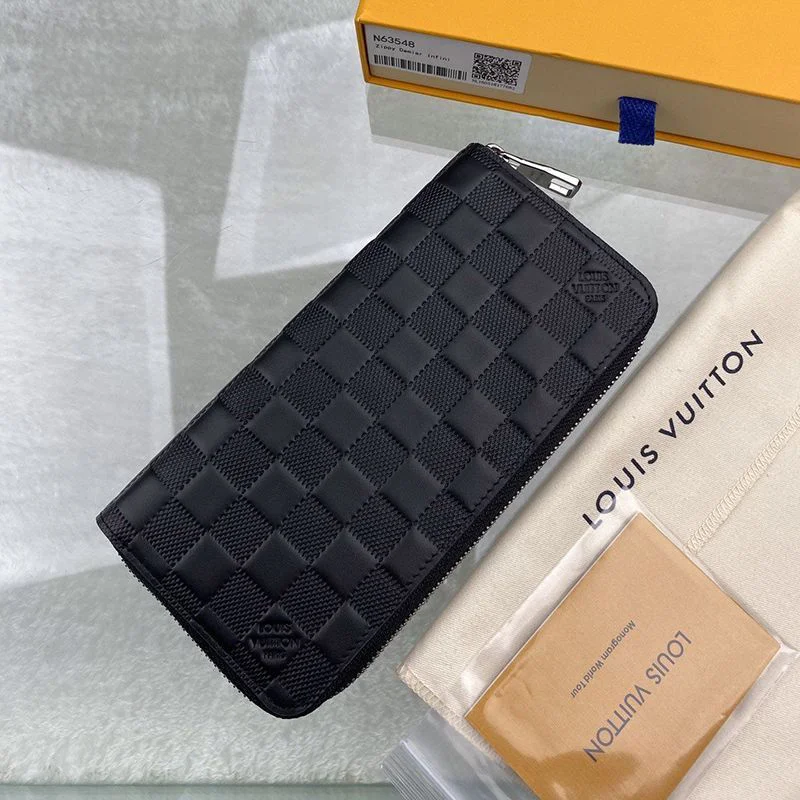 送料込ルイヴィトン ジッピー・ウォレット モノグラムアンプラント コピー N63548