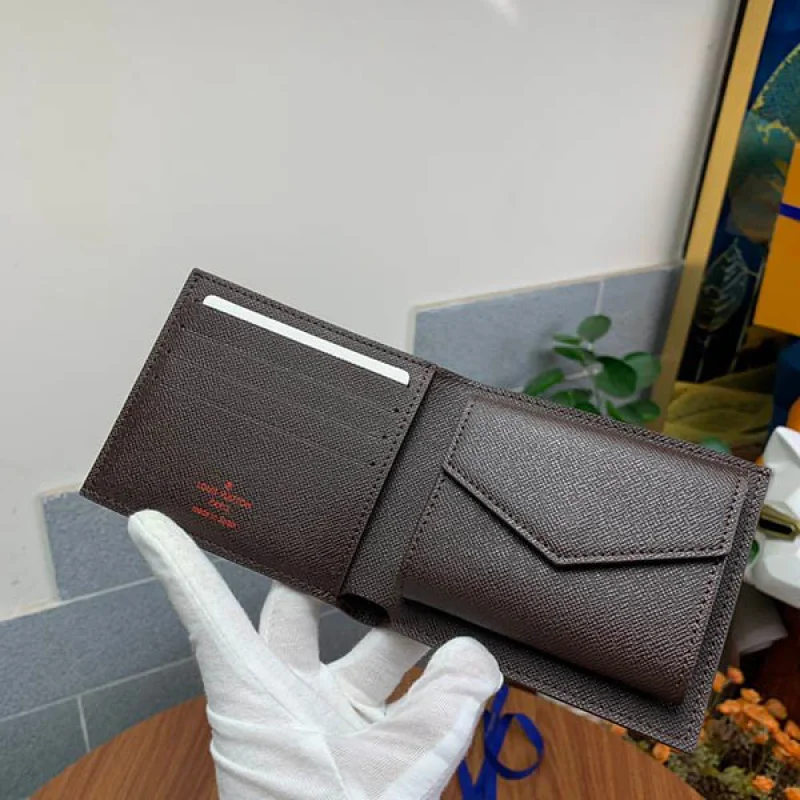 ルイヴィトン ポルトフォイユ・マルコ NM コピー ダミエ 2つ折り財布 vua68778