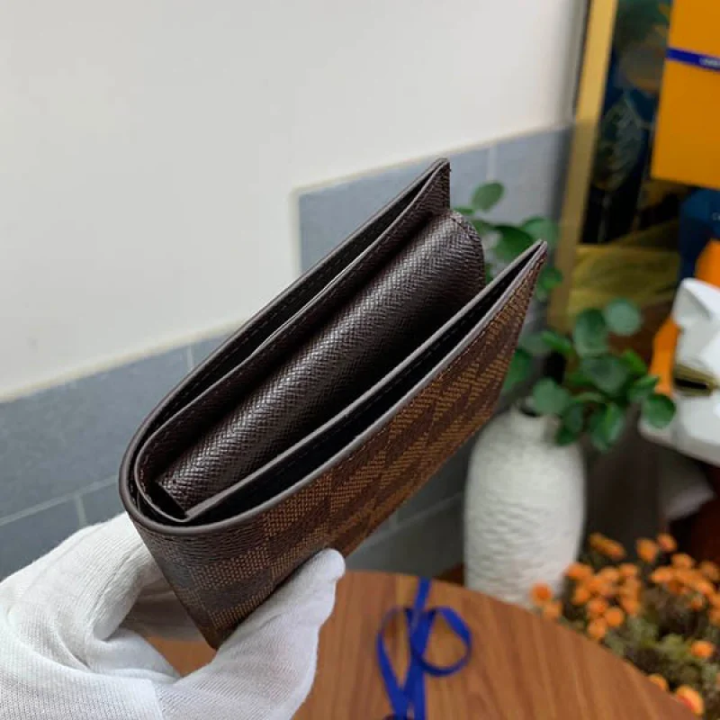ルイヴィトン ポルトフォイユ・マルコ NM コピー ダミエ 2つ折り財布 vua68778