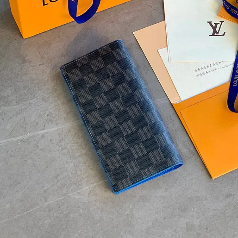 ルイヴィトン ポルトフォイユブラザ 長財布 偽物 ダミエグラフィット vue81037