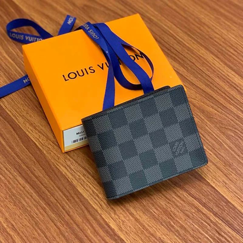送料込 ルイヴィトン タイガ ダミエ 二つ折り財布 偽物 vue91972