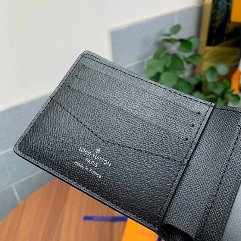 送料込 ルイヴィトン タイガ ダミエ 二つ折り財布 偽物 vue91972