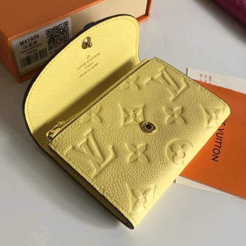 ☆超人気☆ルイヴィトン ポルトモネ ロザリ ミニ財布 レザー 偽物 vuf85714