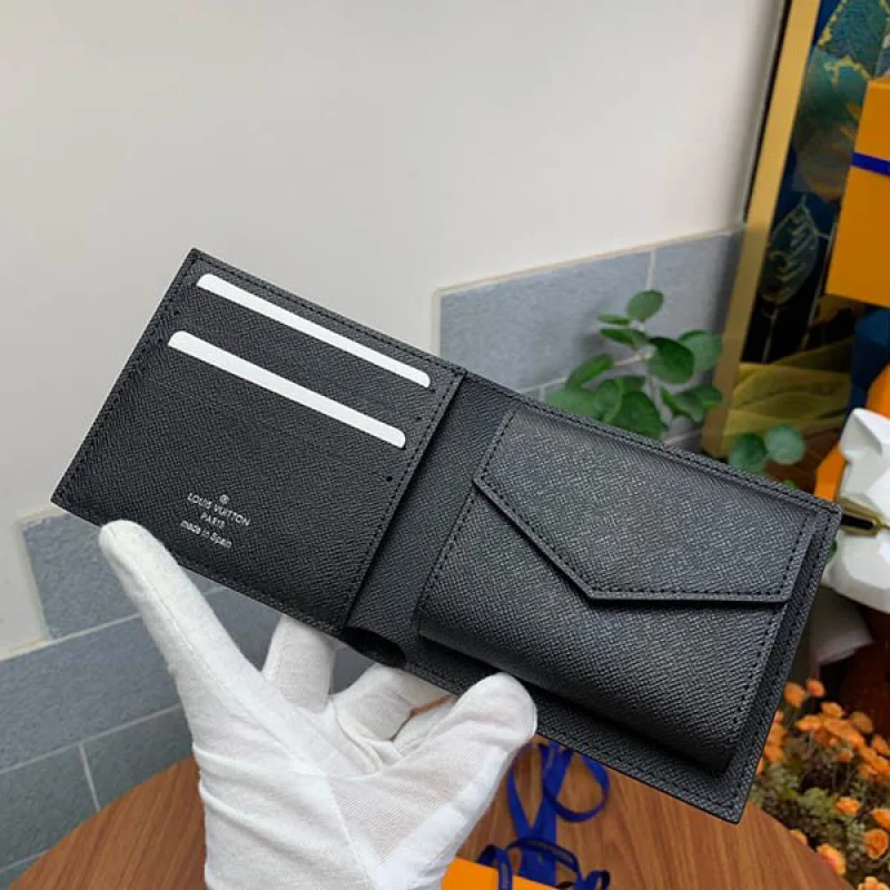 世界中で大人気♪ルイヴィトン コピー ポルトフォイユ・マルコ NM ダミエ 2つ折り財布 vul18342