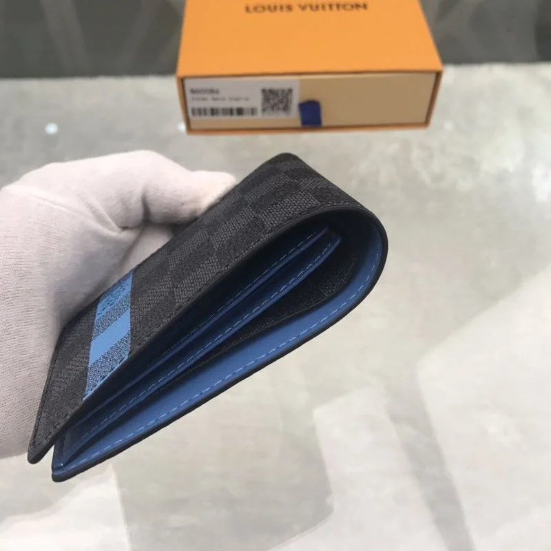 可愛いルイヴィトン SLENDER WALLET スレンダー二つ折り財布 偽物☆送料込 vum88406