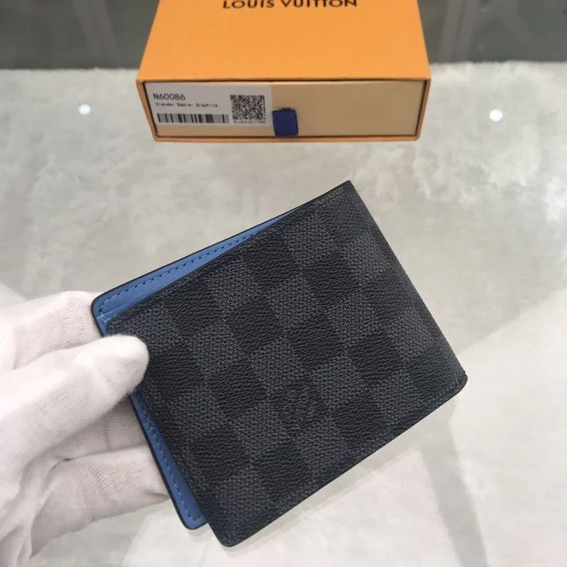可愛いルイヴィトン SLENDER WALLET スレンダー二つ折り財布 偽物☆送料込 vum88406
