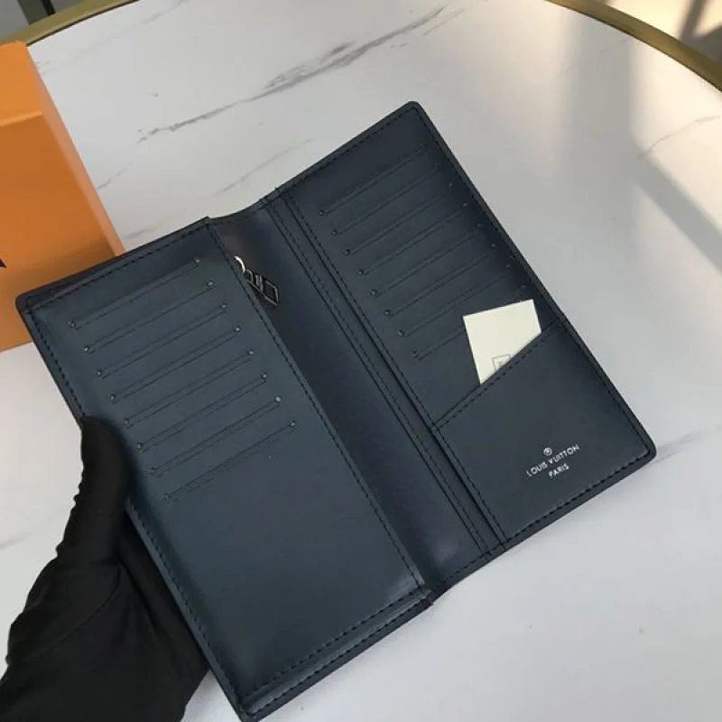 ルイヴィトン ポルトフォイユ スレンダー 二つ折り 財布 コピー レザー 4サイズ vuq29901