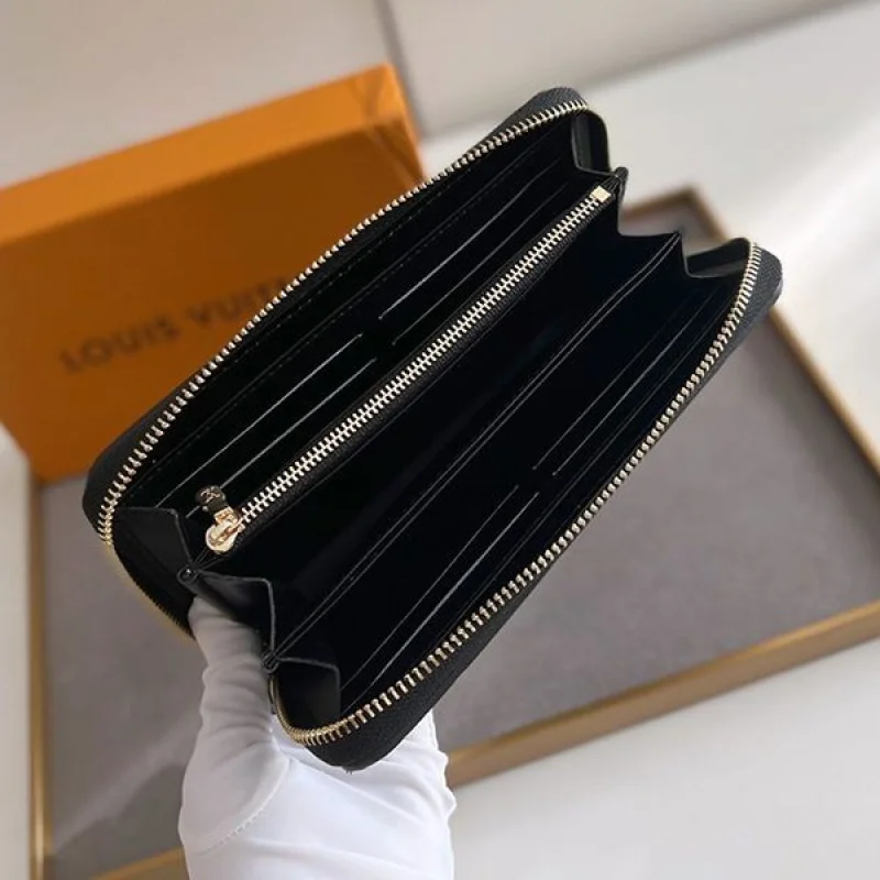 最新ルイヴィトン ジッピー ウォレット レッド長財布 偽物 vus70596