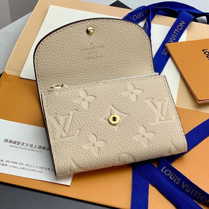 入手困難ルイヴィトン ポルトモネ ロザリ ミニ財布 レザー コピー vuu56358