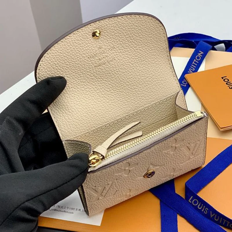 入手困難ルイヴィトン ポルトモネ ロザリ ミニ財布 レザー コピー vuu56358