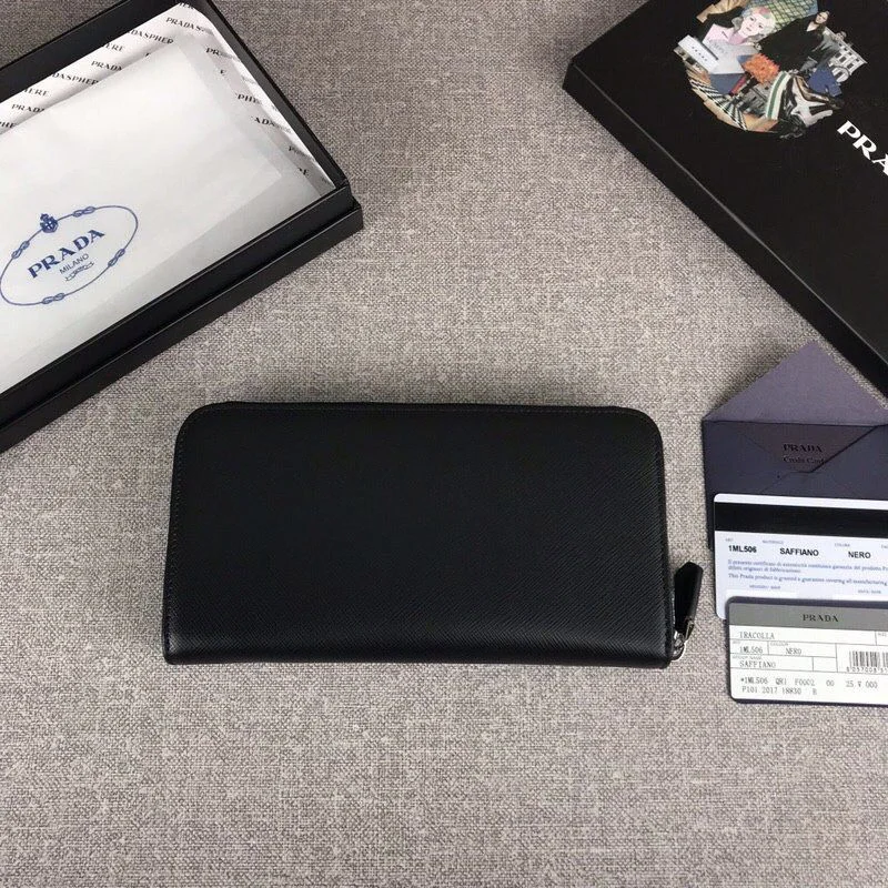 セール新作 人気プラダ ファスナー付長財布 長財布 pue02749