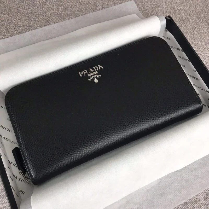 セール新作 人気プラダ ファスナー付長財布 長財布 pue02749