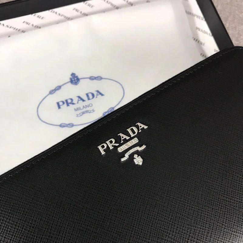 セール新作 人気プラダ ファスナー付長財布 長財布 pue02749