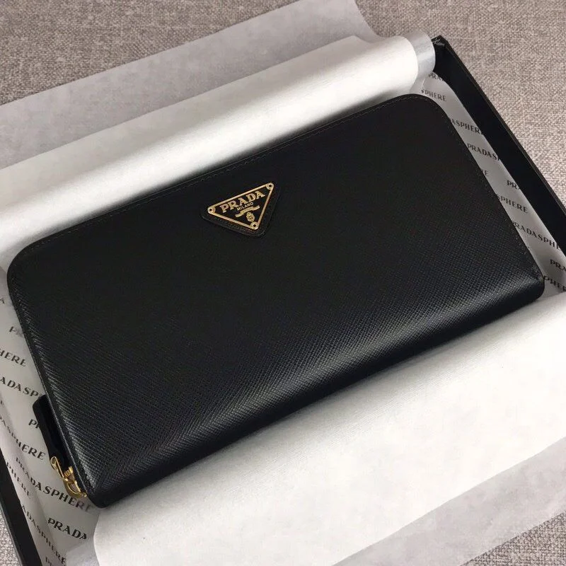 目を惹くカラー プラダ ファスナー付長財布 長財布 偽物 信用第一 puk13864