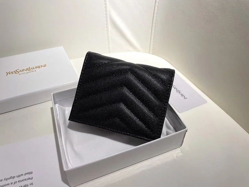 最新 サンローラン☆待望の3つ折りミニ財布 コピー Sac54529