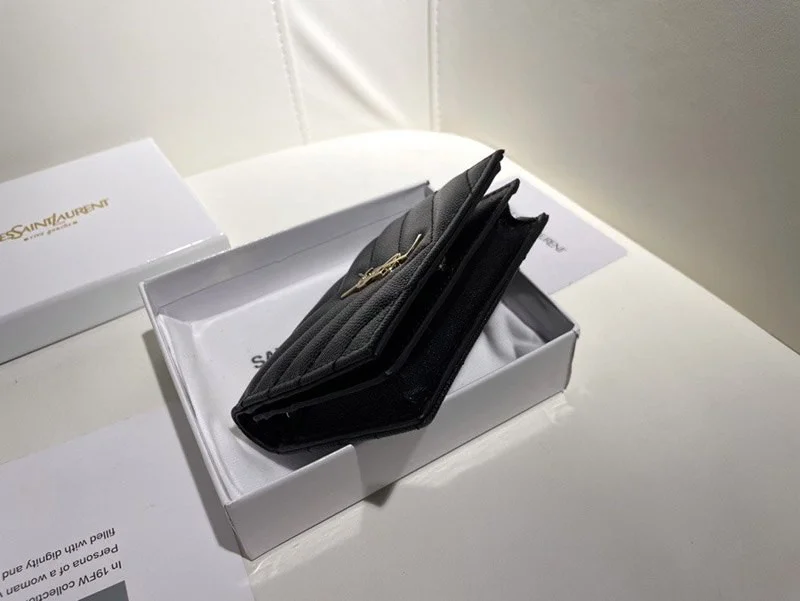 最新 サンローラン☆待望の3つ折りミニ財布 コピー Sac54529