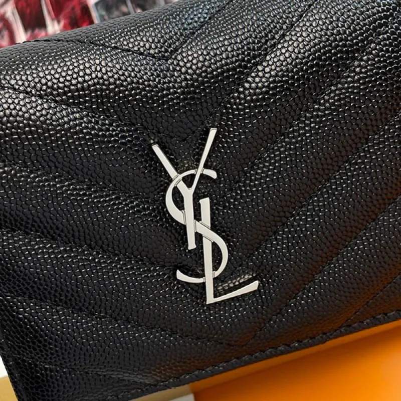 サンローラン 偽物 モノグラム コンパクトブランド財布 Sar33346