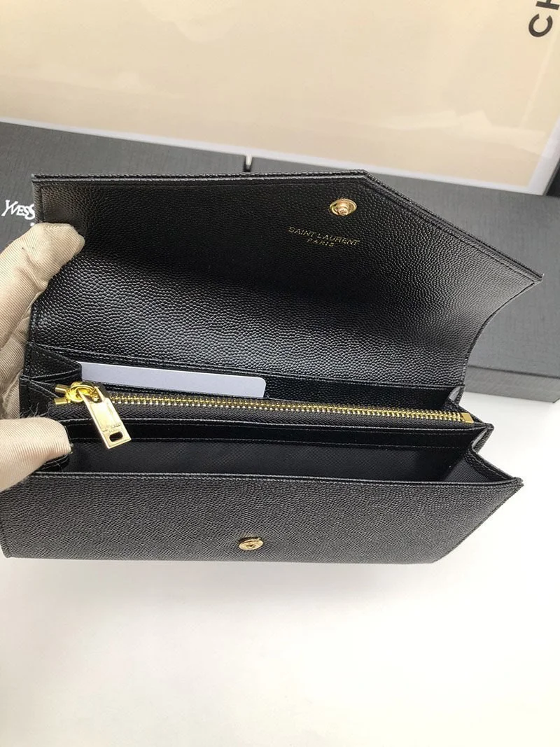 希少色 サンローラン アップタウン 偽物 ラージウォレット 最新Sas97437