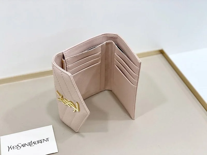 最新 サンローラン☆待望の3つ折りミニ財布 コピー Sac54529