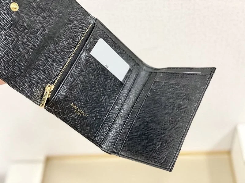最新 サンローラン☆待望の3つ折りミニ財布 コピー Sac54529